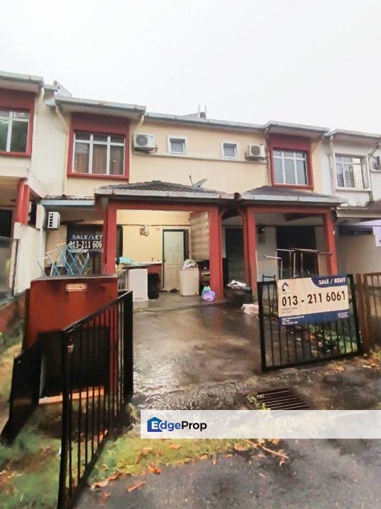 2sty Lestari Putra Seri Kembangan Sewa Murah, Face Open, Rumah Basic, Selangor, Seri Kembangan