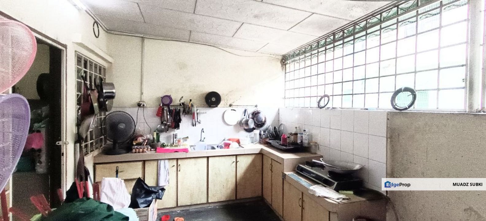 2sty Terrace House Jalan Sungai Rasau Seksyen 32 Shah Alam, Freehold, Murah, Extend Dapur, Selangor, Shah Alam