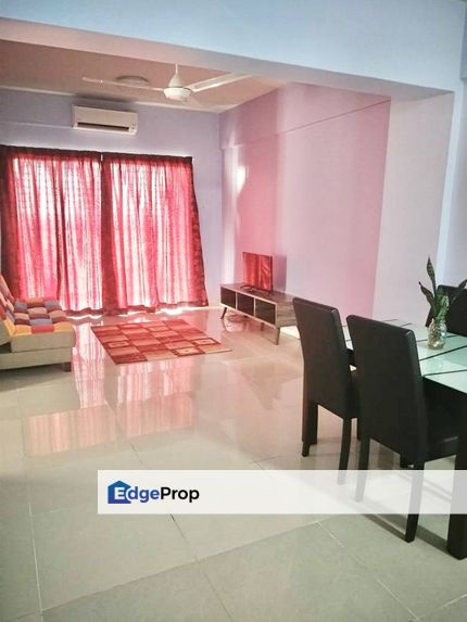 Suri Puteri Seksyen 20 Shah Alam End Unit, Balcony, Partly Furnished, Selangor, Shah Alam