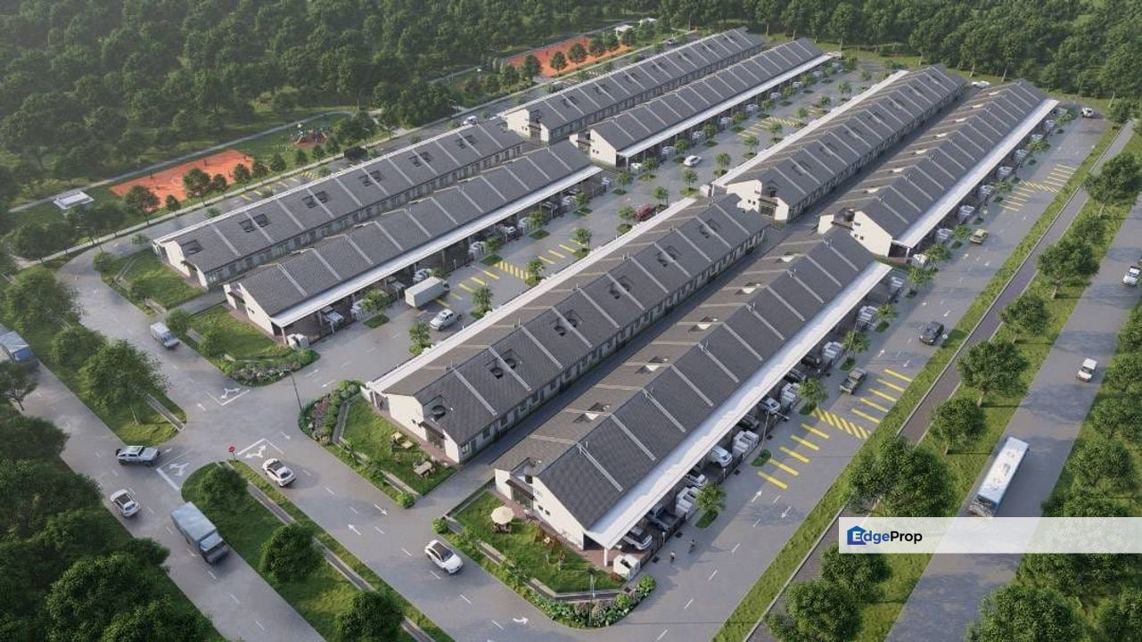 1sty New Home Taman Langat Utama, Banting Nonbumi 4room Free SPA Legal, Selangor, Banting