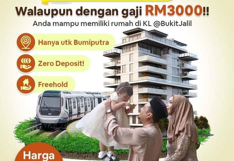 Andalan Bukit Jalil Kuala Lumpur Rumawip Freehold Mampu Milik Free SPA