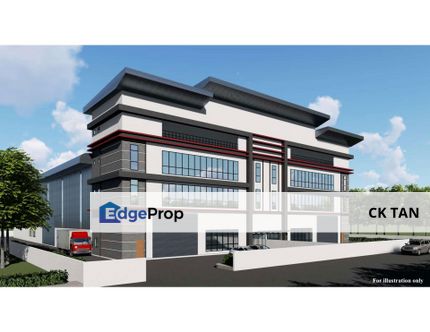 New Industrial Development Semi-D @ Bukit Raja, Kapar, Meru, Klang near to ECRL station & WCE, Selangor, Bandar Bukit Raja