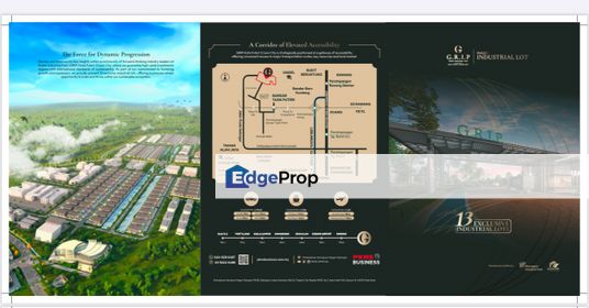 Kota Puteri Industrial land for sale seksyem 11 Bt Arang GRIP , Selangor, Batu Arang