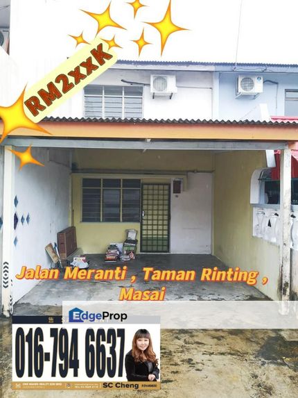 2 Storey Low Cost House @ Taman Rinting Masai, Johor, Masai