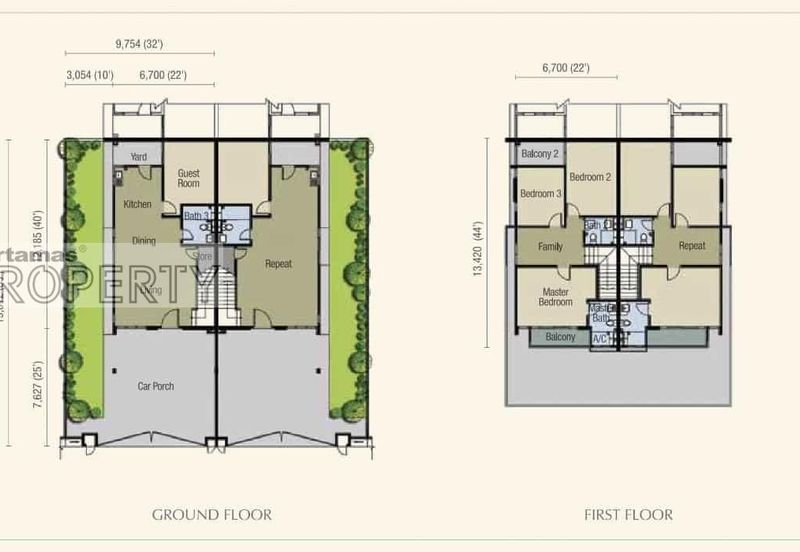 Rawang M Residence 2 Double Storey Terrace House For Sale