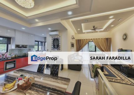 Fully Furnished Endlot Home for Rent @ Sierra 12 N’Dira, Puchong, Selangor, Puchong South