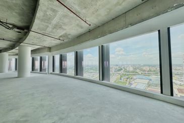 Mercu Maybank i City Shah Alam - Office Space - Grade A MSC CyberCentre High Floor - For Rent