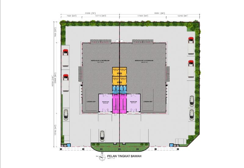 Rawang 88 Corporate Industrial Park Semi Detached Factory For Sale