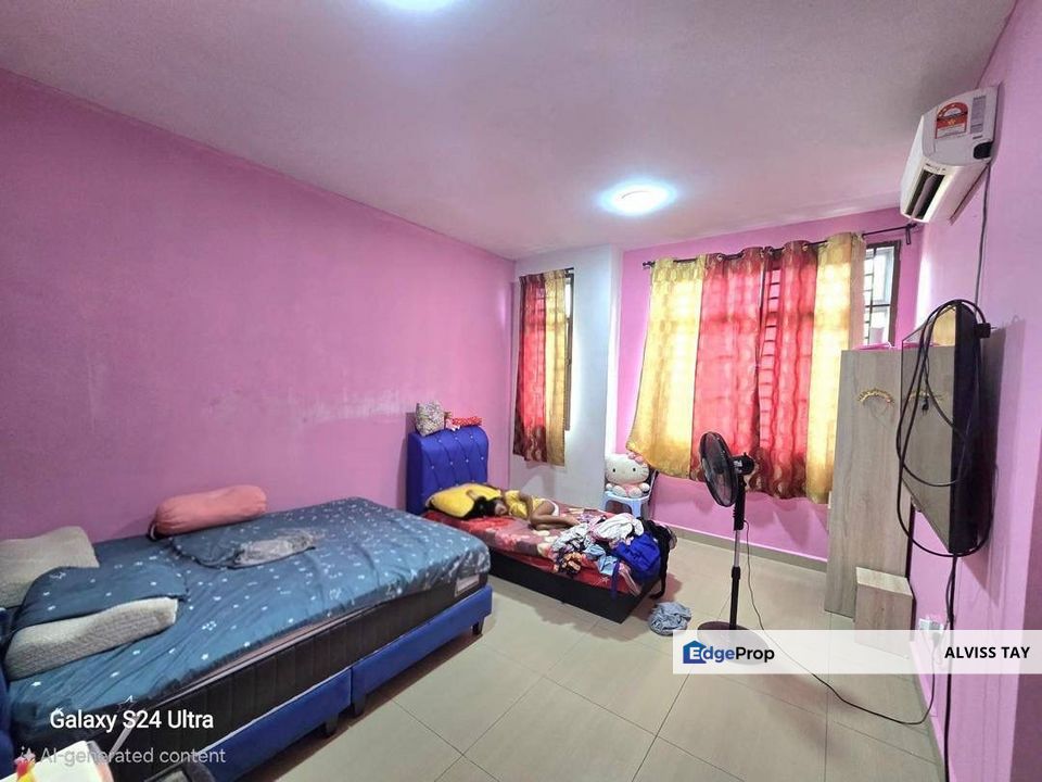 💯😍 Bestari Indah顺福花园双层装修单位❗️Unblock View，面向公园❗️去Tebrau Aeon Ikea仅需12分钟❗️😍💯 , Johor, Ulu Tiram