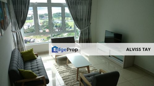 🏡 Golden Sands Seaview Residence Suites  金沙公寓🏡  2 Bedroom  / Facing straits view , Johor, Johor Bahru