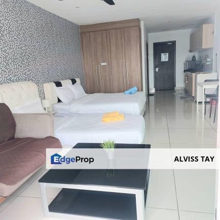 🏡D'Esplanade Residence @ KSL City( Taman Abad ) 🏡High Floor / Studio Unit  / Good Conditions  / City View, Johor, Johor Bahru