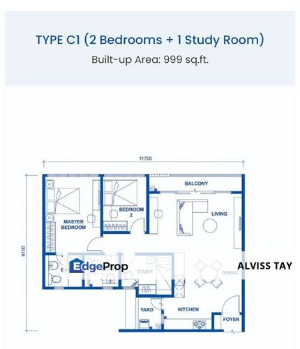 🏡 Austin Regency @ Taman Mount Austin 🏡 High Floor / 2+1 Bedroom / Renovated unit, Johor, Johor Bahru