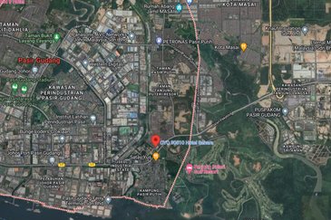 CONVERTED INDUSTRIAL LAND AT PASIR GUDANG FOR SALE