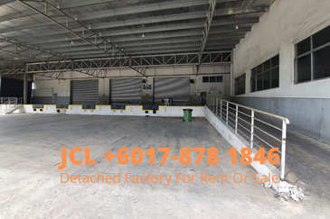 Johor Bahru  Detached Factory w 7,800 Amp BUA 583k
