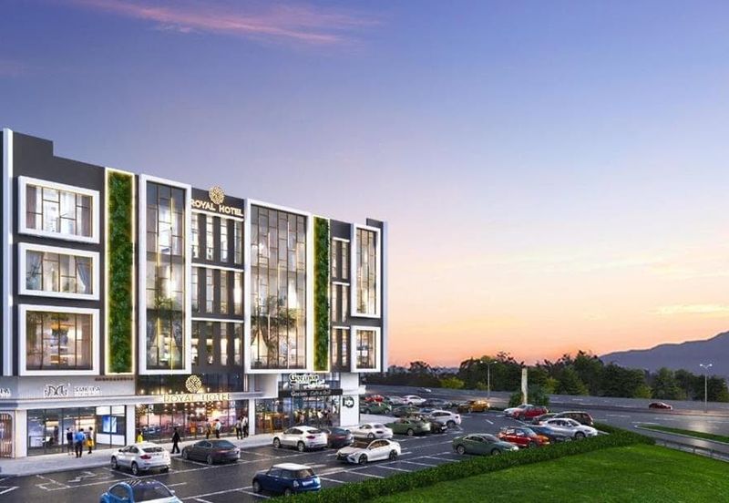 4 Sty Detached Commercial Building Facing Main Road  @ Bandar Ainsdale for Rent 