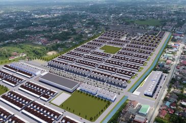 Brand New End Lot 2 Storey Shoplot in Kutan, Pasir Pekan, Kelantan