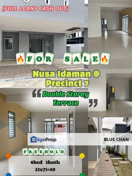 Nusa Idaman @ Precinct 7 Double Storey Terrace , Johor, Nusajaya