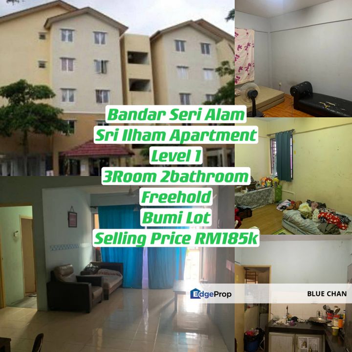 Sri Ilham Apartment Seri Alam Bumi Lot For Sale Rm185 000 By Blue Chan Edgeprop My