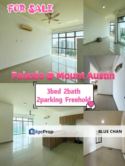 Palazio 3bed 2bath 2parking Freehold For Sale, Johor, Johor Bahru