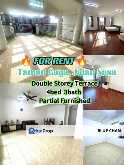 Taman Gaya 2 Storey Terrace 4bed 3bath , Johor, Ulu Tiram