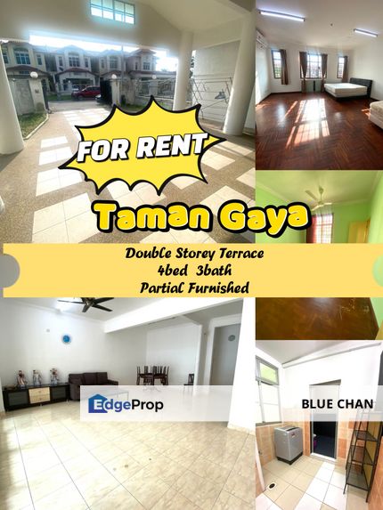 Taman Gaya 2 Storey Terrace 4bed 3bath , Johor, Ulu Tiram