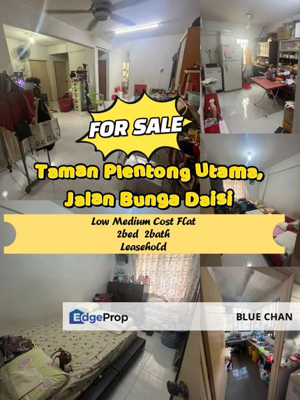 Tmn Plentong Utama Low Medium Cost Flat 2bed, Johor, Pasir Gudang