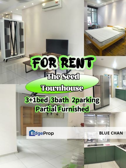 The Seed Townhouse 4bed 3bath For Rent , Johor, Skudai