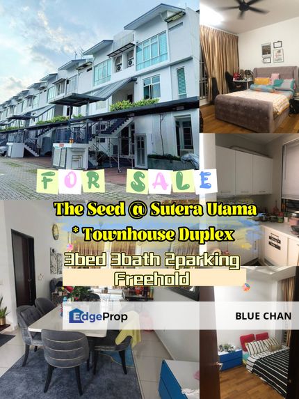 The Seed Sutera Utama Townhouse 3bed 3bath , Johor, Skudai