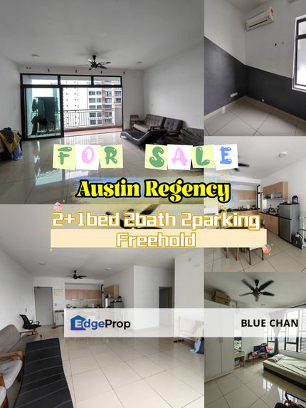 Austin Regency 3bed 2bath Freehold For Sale 458k, Johor, Johor Bahru