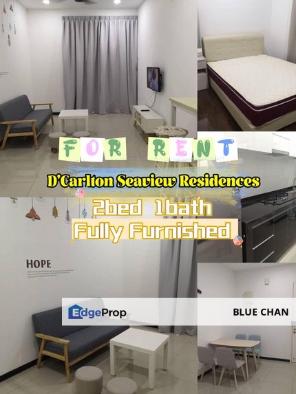 D'Carlton Seaview Residences 2bed 1bath, Johor, Masai