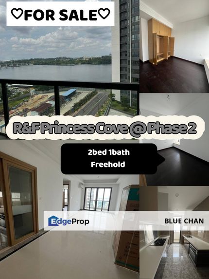 R&F Princess Cove 2bed 1bath Freehold For Sale, Johor, Johor Bahru