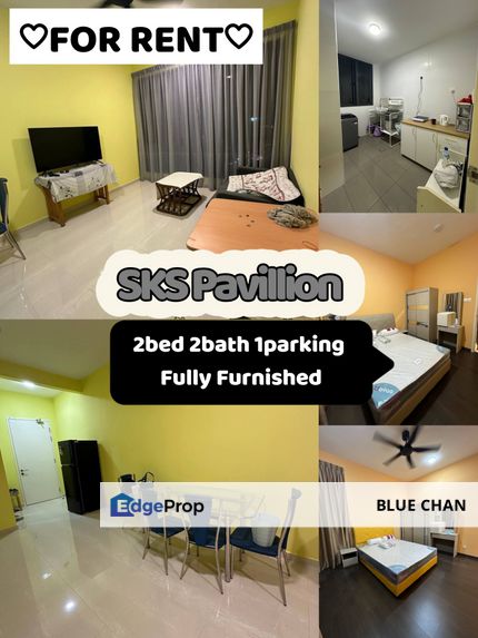 Sks Pavillion 2bed 2bath Fully Furnished , Johor, Johor Bahru