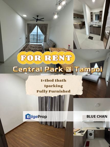 Central Park @ Tampoi 2bed 1bath Fully Furnish, Johor, Johor Bahru