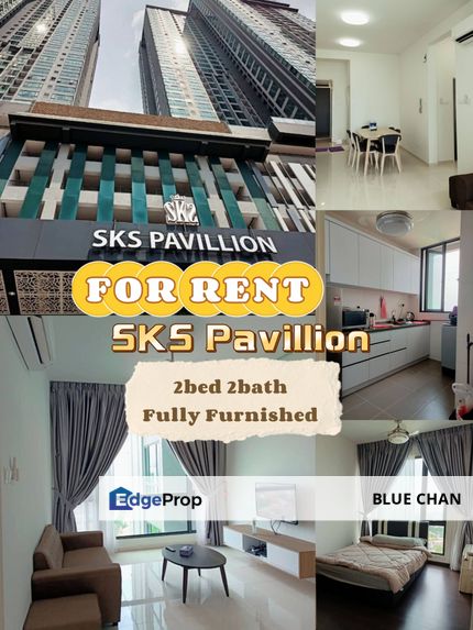 SKS Pavillion 2bed 2bath Fully Furnished For Rent, Johor, Johor Bahru