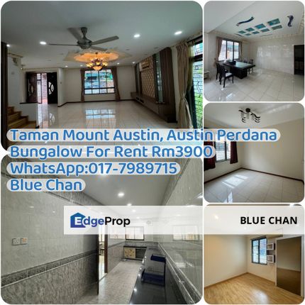 Austin Perdana Bungalow For Rent , Johor, Johor Bahru