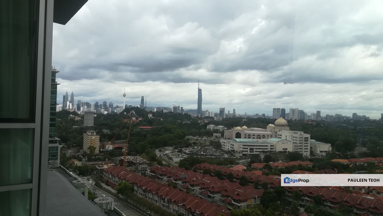 Solaris Dutamas Boulevard Tower 1-bedroom Facing Palace in Dutamas for Sale, Kuala Lumpur, Dutamas