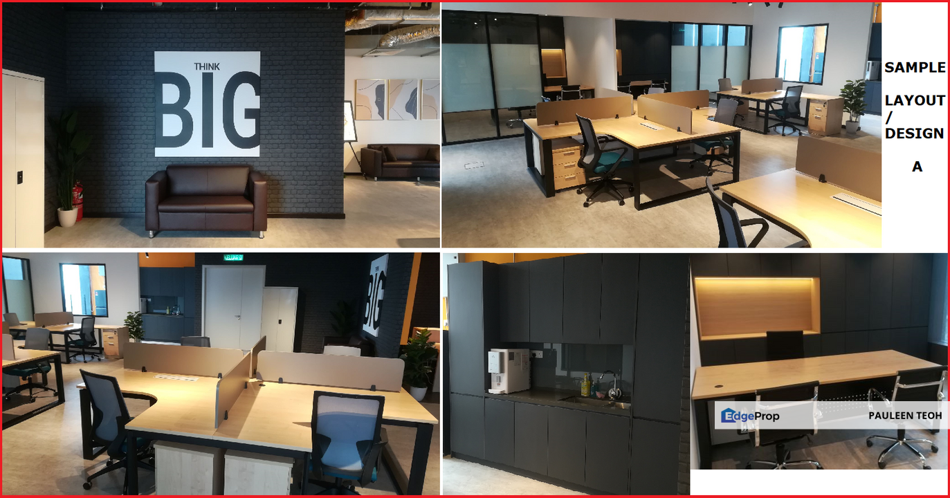 Open Offices in Golden Triangle for Lease, Kuala Lumpur, Pudu