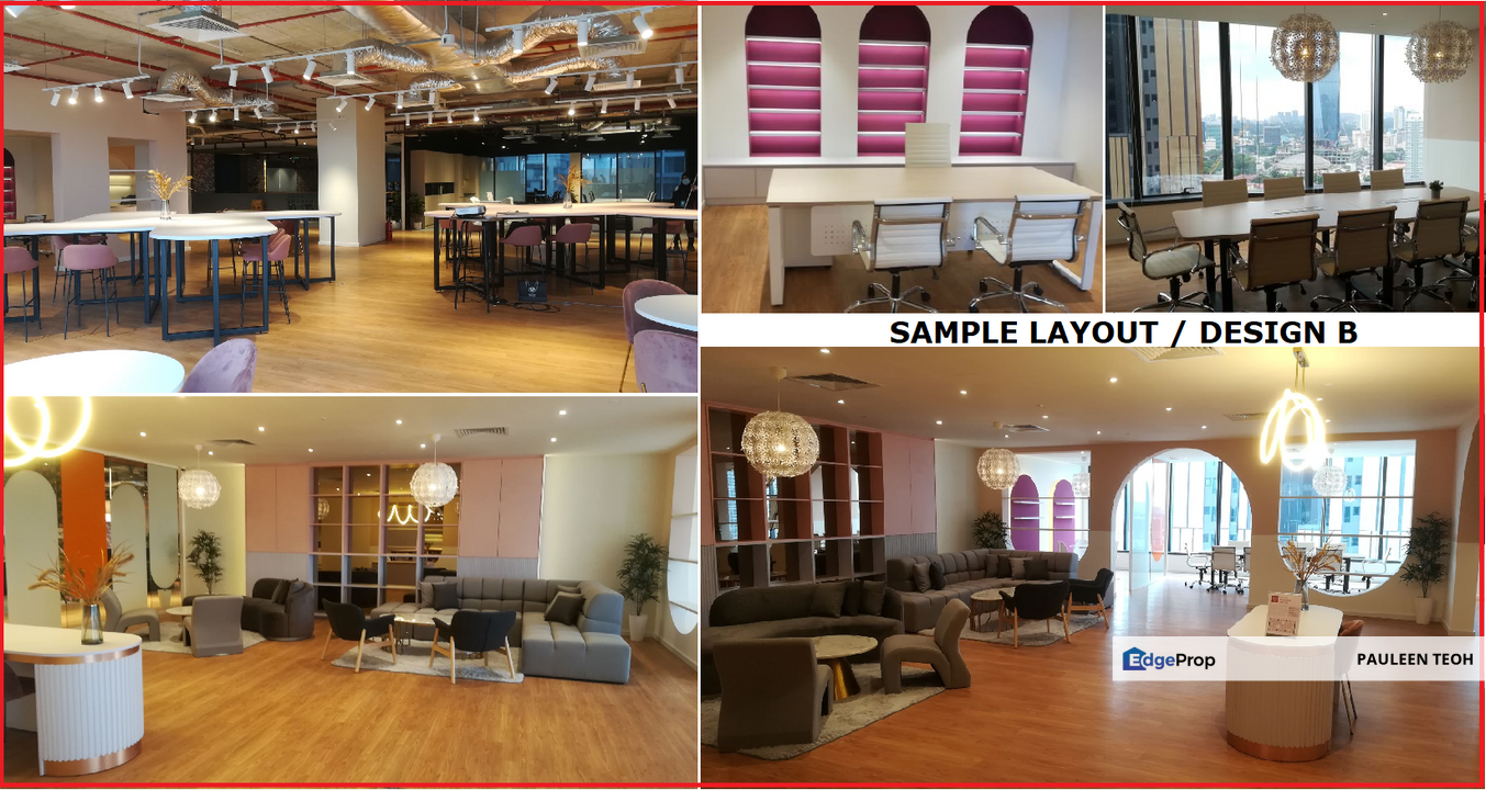 Open Offices in Golden Triangle for Lease, Kuala Lumpur, Pudu