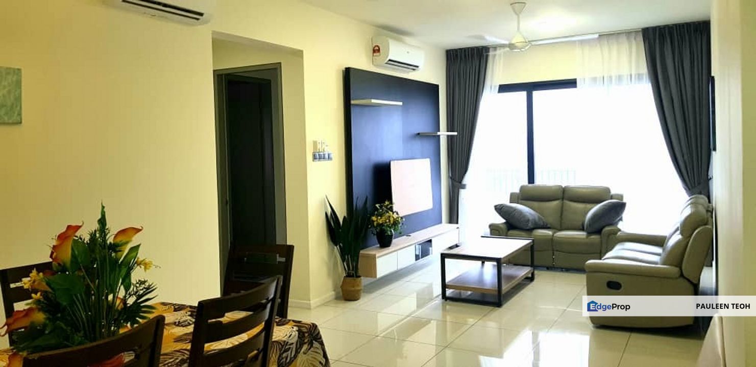 New 2-bedroom apartment above mall for rent, Kuala Lumpur, Segambut