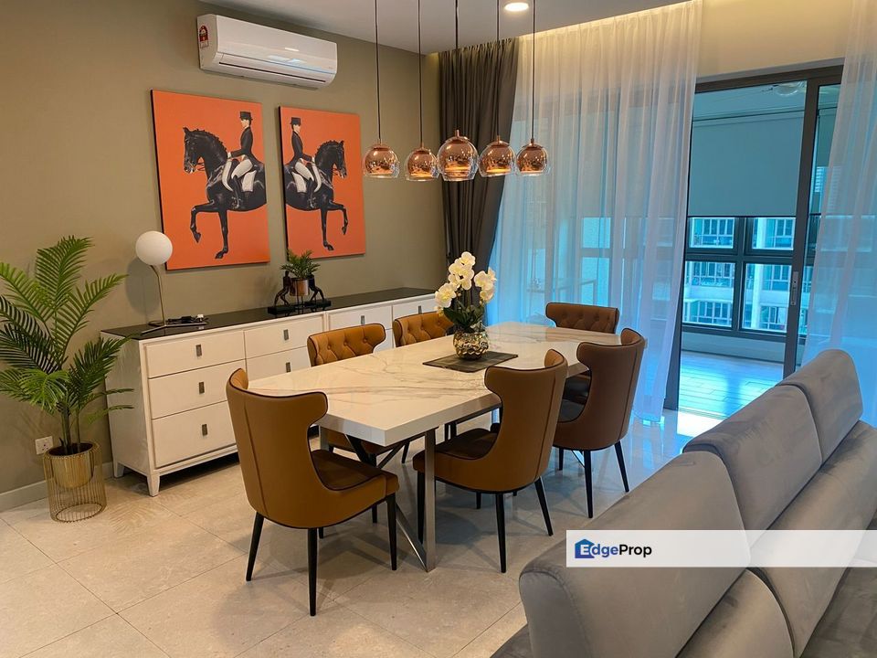 Luxury Living at Mont Kiara Seni: 2906 SF Fully Furnished 4+1 Bedroom with Private Lift Lobby, Kuala Lumpur, Mont Kiara