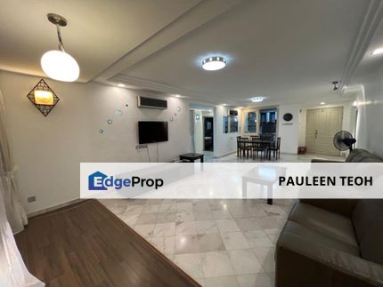 Spacious and Renovated 3-Bedroom Apartment with 2 Car Parks in Mont Kiara Pines, Kuala Lumpur, Mont Kiara