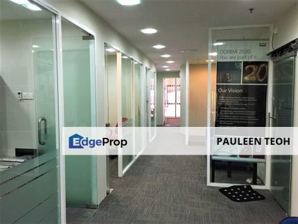 Renovated Endlot Office at Phileo Damansara I, Damansara | Prime Location | High ROI, Selangor, Petaling Jaya