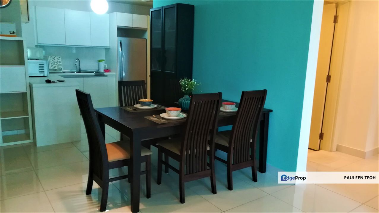 Solaris Dutamas Park Tower | Mid Floor Modern 2-Bedroom Unit with Palace View for Sale, Kuala Lumpur, Dutamas