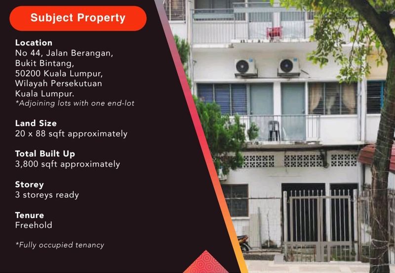 Strategic Commercial Property in Bukit Bintang Instagramable Spot for Sale @ Crazy Price! 🏨💥 