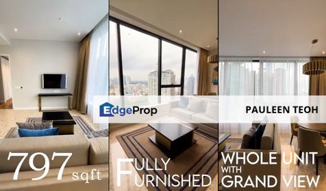 Pavilion Ceylon Hill | Mid-High Floor - Unblocked View 797sf  1+1-Bedder | Available for RENT in July, Kuala Lumpur, Bukit Bintang