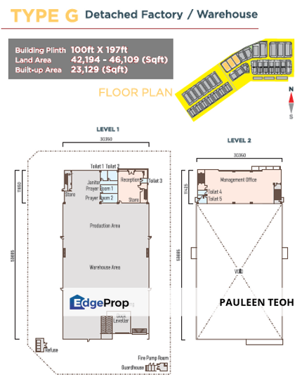 FREEHOLD NEW Detach Factory/Warehouse in Banting | BU 23,129sf LA42,914sf, Selangor, Banting