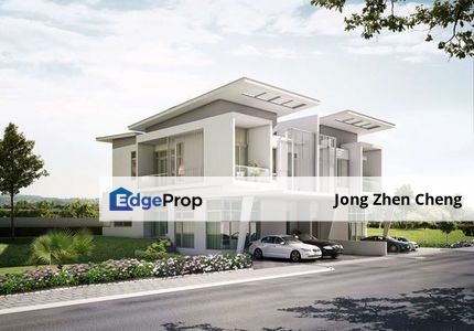 Puchong Utama 3 Storrey completed Superlink (5Rooms) Hilltop Gated, Selangor, Puchong