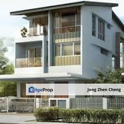 Puchong South Cashback 100K 3 Storey Superlink 5R6B Garden View, Selangor, Puchong South
