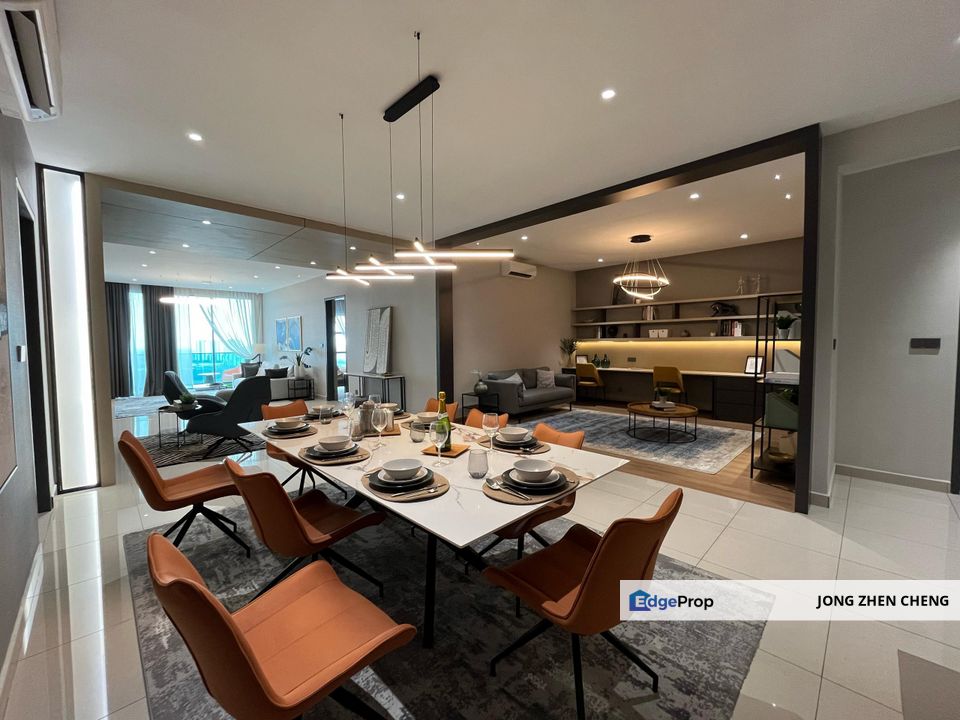BIGGEST CONDO in Puchong 2415sqft | 5Rooms 5Baths Only 700k For Bumi discount, Selangor, Puchong