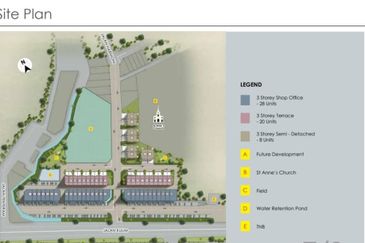 Bukit Mertajam Prime Belmont Residences Semi-D for sale beside St. Anne Church
